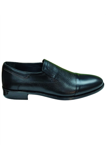 Nevzat ÖgE 098-Neolit ​​Men's Black (40-44) Leather Classic Shoes