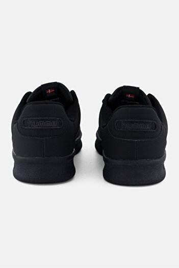 hummel Kids Boy Busan Synth Lace Up Training Shoes, Black