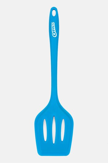 Oreo Silicone Slotted Turner, Blue