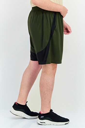 Puma Men Sportswear Fit Training Shorts, Dark Olive