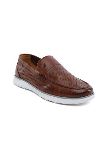 Greyder 64694 Tan Genuine Leather Men's Comfort Shoes