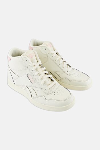 Reebok Women Club High Top Lace Up Tennis Shoes, Off White