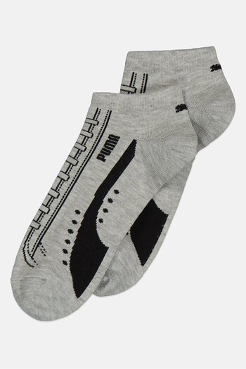 Puma Men Brand Logo Ankle Socks, Multicolor