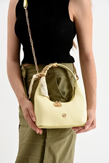 By Hakan Tn-205 Women's Shoulder Bag Hand Bag Crossbody Bag Yellow