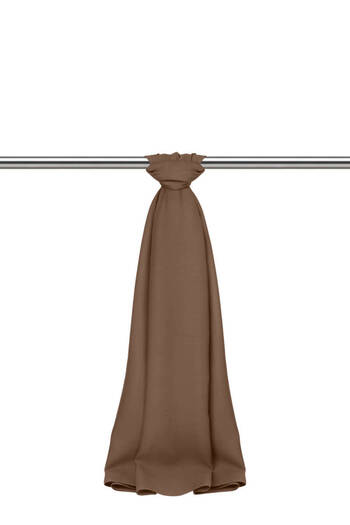 Bursa İpek Brown Paris Silk Shawl