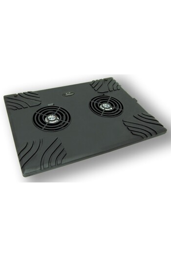 ESPERANZA Cooler pentru notebook, Esperanza, Titanum Zonda, 2 ventilatoare silentioase, Negru
