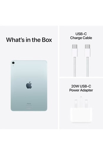 Apple آيباد ميني 2024 (الجيل السابع) 8.3 بوصة، 256 جيجابايت، واي فاي - أزرق مع فيس تايم - إصدار عالمي