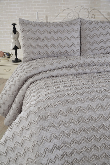 HUZUR ÇEYİZ Hera 3 Piece Double Pique Set