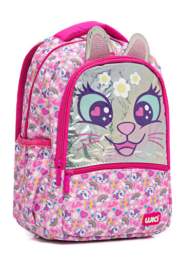 Wia Sweet Cat Girl's Primary School Bag
