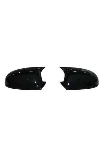 ideal STORE Set 2 Capace Oglinzi tip BATMAN idealSTORE pentru Volkswagen Golf V 2003-2009, culoare Piano Black -