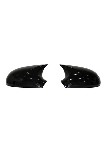 ideal STORE Set 2 Capace Oglinzi tip BATMAN idealSTORE pentru Skoda Superb 2008-2015, culoare Piano Black - Negr