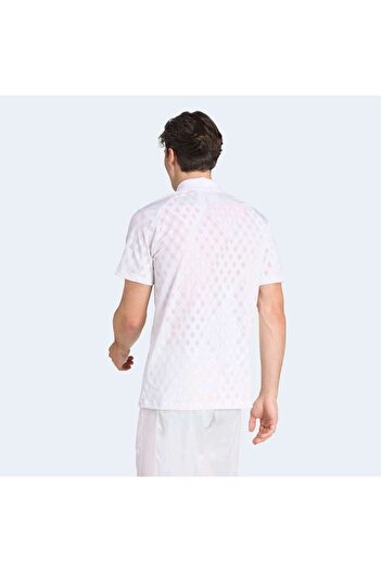 adidas Ανδρικό λευκό μπλουζάκι πόλο Pro Climacool Freelift (JL9675)