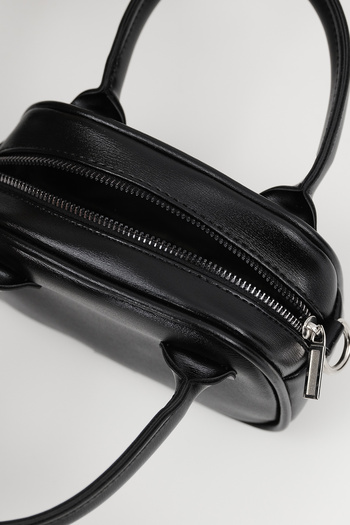 Addax Zippered Mini Hand and Shoulder Bag Ç6007