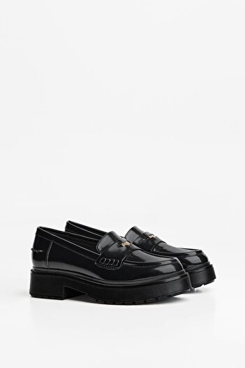 Bershka Chunky sole loafers