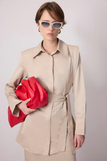 Touché Privé BELLY POPLIN SHIRT