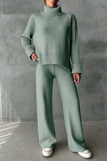 StreetWear Outlet Trening Dama, Bluza Cu Guler Si Pantaloni Talie Inalta
