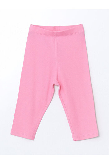 LC Waikiki New Season Basic Girl's Leggings with Elastic Waist