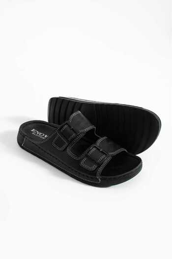 mackrock sports Papuci confortabili pentru bărbați, cu talpă ortopedică, cusute