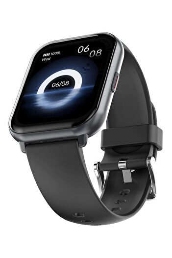 HiFuture ZONE2 1.96" IPS Display BT Calling Smartwatch - Black
