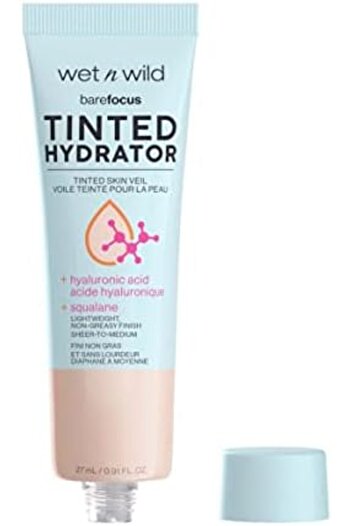 WET N WİLD Bare Focus Tinted Moisturiser For Radiant Skin, Modular Light To Medium Coverage, Semi M