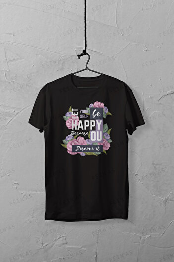 feinas Women's Tshirt - Happy
