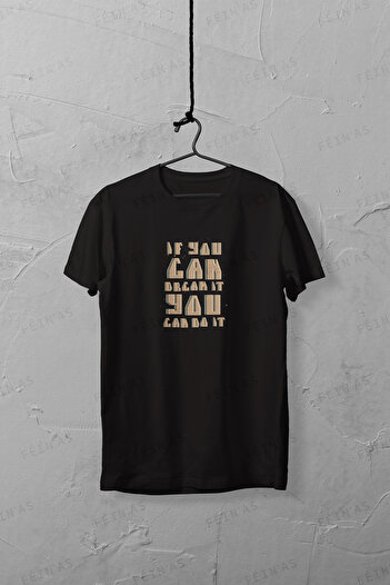 feinas Women's Tshirt - if You Can