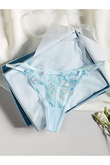 LC Waikiki LCW DREAM Chiloți cu tanga cu flori (S5)