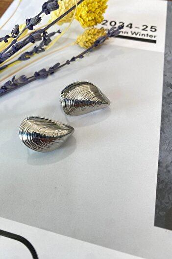 İthal 1551 Imported Sea Shell Earring