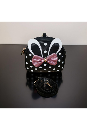 OEM Girl's bag, Lapin, black, 15x17x5 cm