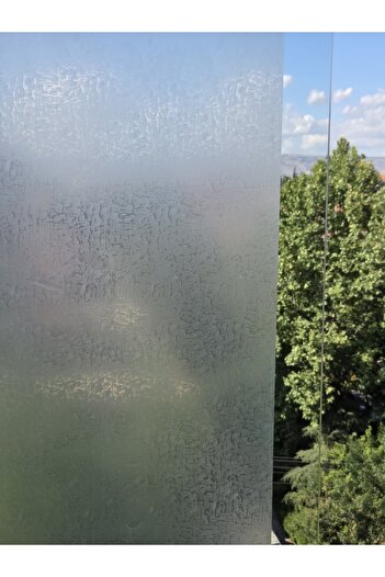 Başak Ev Tekstili Decorative Transparent Glass Foil |   Self Adhesive – Frosted Glass Look
