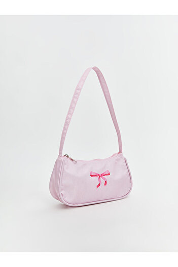 LC Waikiki Bow Printed Girl's Shoulder Bag