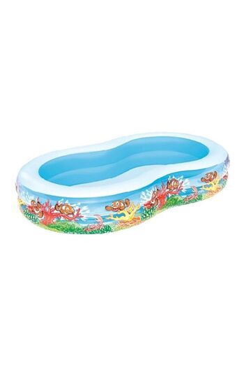 BESTWAY Sea Creatures Print Inflatable Pool 54118