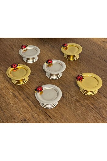 Elzemm store 3 Gold 3 Silver Color Mandrill Accessory Makaronic Lucky Lucky Looking Luxury Look