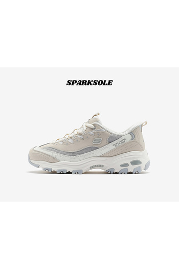 SKECHERS D'lites - Smooth Nostalgia 150537-NTGY Kadın Bej Sneakers -SPARKSOLE