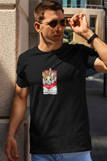 feinas Men's Tshirt - Ciga Cat
