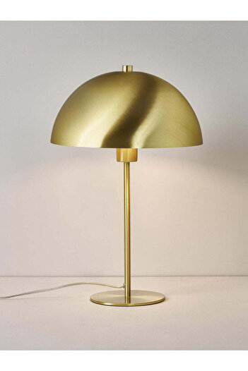 Lamp Han Metal Başlıklı Şık Dekoratif Mantar Serisi Masa Ve Gece Lambası