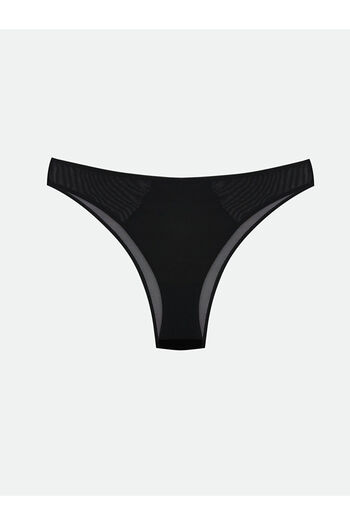 LC Waikiki Black Plain Fancy Brazilian Panties