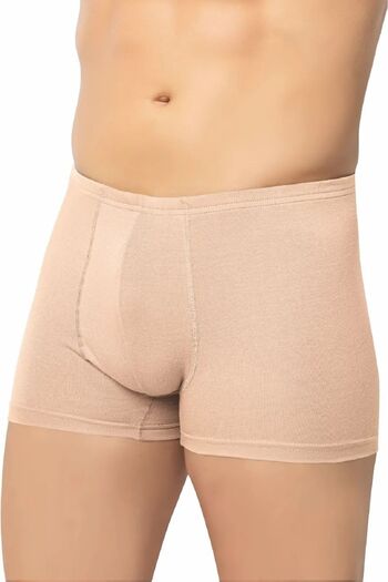 gd goldoremi 3 Pieces Super Comfortable Lycra Bamboo Men's Invisible Ghost Skin Boxer