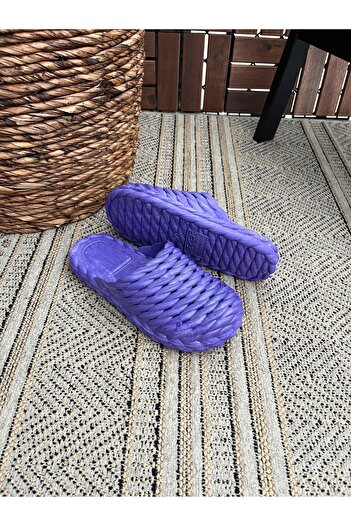 Behtah Kundura Önü Kapalı Kaydırmaz Taban Terlik Balkon Banyo Havuz Sahil Plaj Havuz Günlük Terlik