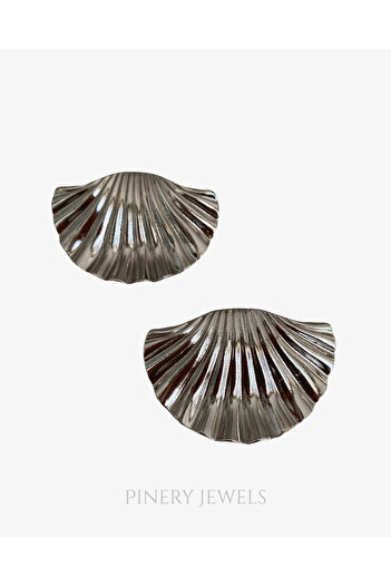 Pinery Jewels Seashell 5 cm Women's Earrings Pair