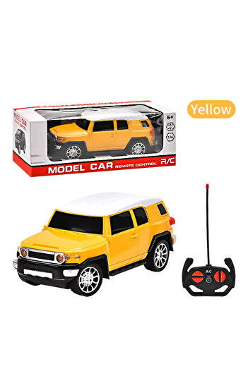 rexa Model Car Land Cruiser with Lights 4 Channel Control Freely Remote Control Car Toys for Kids