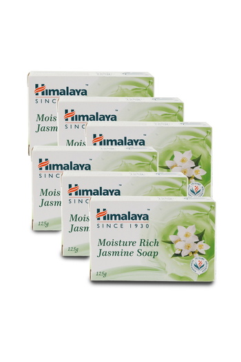 Himalaya Moisture Jasmine Soap Value Pack 6 x 125 g