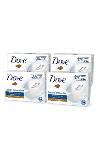 Dove White Beauty Cream Bar Value Pack 4 x 160 g
