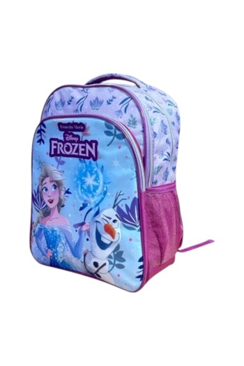 Frozen Children's schoolbag, 42x30x17 cm, with three compartments and two side pockets, multicolor, Frozen