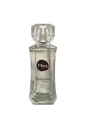 Miro Perfumes Miro Turquoise Eau de Parfum with bergamot, fig and sandalwood, 50 ml