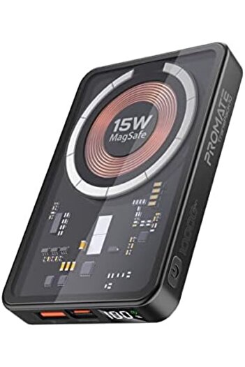 Promate TransPack-10 Magnetic Wireless Power Bank 10000mAh