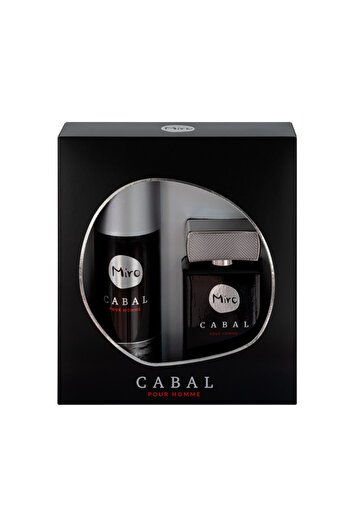 Miro Perfumes Miro Cabal Gift Set with Eau de Toilette and Deodorant, 75 ml + 150 ml