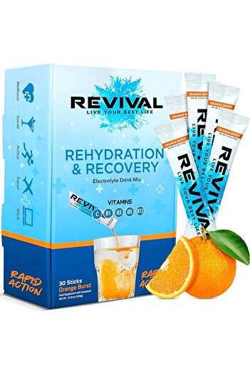 Revival عبوة برتقال بيرست، 30 حصة