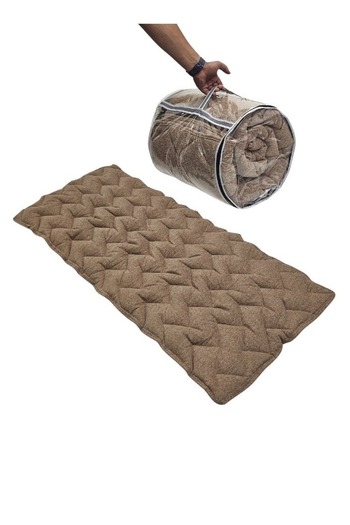smart home Luxury single bed sheet 190 x 90 x 6 cm - soft polyester fabric with 100% natural cotton filling
