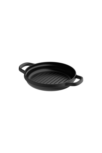 Berghoff Graphite grill pan, 26 cm, 2.1L, Cast iron, Black